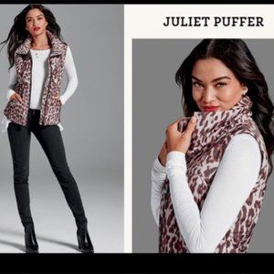 CAbi Juliet Puffer Vest New Size Large